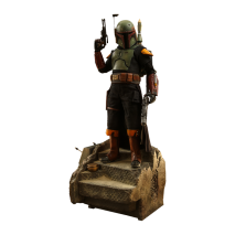 Star Wars: Book of Boba Fett - Boba Fett Deluxe 1:4 Scale Collectable Action Figure