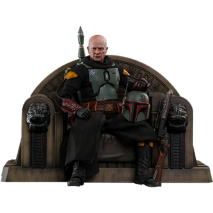 Star Wars: The Mandalorian - Boba Fett on Throne 1:6 Scale 12" Action Figure