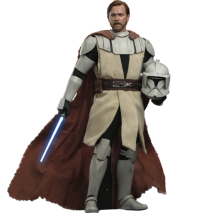 Star Wars: The Clone Wars - Obi-Wan Kenobi 1:6 Scale Collectable Action Figure
