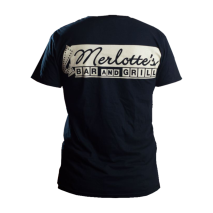 True Blood - Merlotte's Bar Black Male T-Shirt S