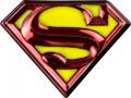 DC Comics - Superman Logo Colour Enamel Lapel Pin