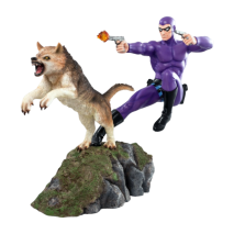 The Phantom - Phantom and Devil Purple Suit Statue