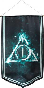Harry Potter - Deathly Hallows Satin Banner