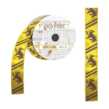 Harry Potter - Hufflepuff Satin Ribbon (5 metres)
