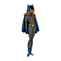 Batman: The Animated Series - Batgirl Enamel Pin