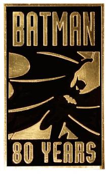 Batman - 80th Anniversary Gold Pin