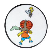 The Simpsons - Bart Fly Patch Set