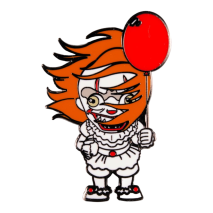 It (2017) - Pennywise Sweeping Hair Chibi Enamel Pin