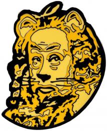 Wizard of Oz - Cowardly Lion Enamel Pin