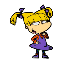 Rugrats - Angelica Enamel Pin