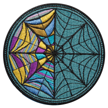 Wednesday - Stained Glass Window Patch