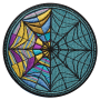Wednesday - Stained Glass Window Patch