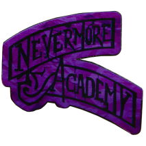Wednesday - Nevermore Academy Pin