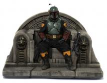 Star Wars: The Mandalorian - Boba Fett on Throne Deluxe 1:10 Scale Statue