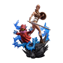 Masters of the Universe - Teela and Orko Deluxe 1:10 Statue