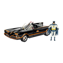 Batman (TV) - Batmobile with Batman 1:24 Scale Diecast Model Kit