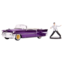 Elvis Presley - 1956 Cadillac El Dorado 1:24 with Figure Hollywood Ride