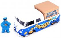 Sesame Street - '63 VW Bus w/Cookie Monster 1:24 Scale Hollywood Ride