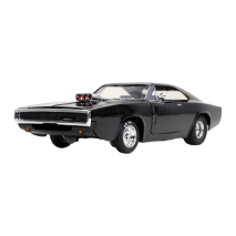 Fast and Furious 9: The Fast Saga - 1970 Dodge Charger Black 1:24 Scale Hollywood Ride