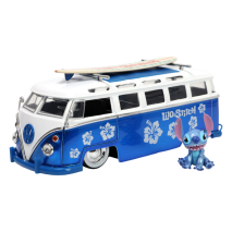 Lilo & Stitch - 1962 VW Bus 1:24 Scale Vehicle with Stitch Figure