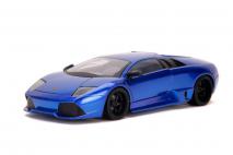 HyperSpec - Lamborghini Murcielago LP640 Blue 1:24 Scale Diecast Vehicle