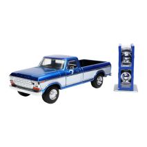 Just Trucks - Ford F-150 1979 Blue 1:24 Scale Diecast Vehicle