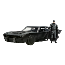 The Batman - Batmobile with Batman 1:18 Scale Hollywood Ride with Light