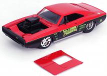 Big Time Muscle - Dodge Charger R/T 1970 Red 1:24 Scale Diecast Vehicle