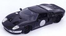 Big Time Muscle - Ford GT 2005 Black 1:24 Scale Diecast Vehicle