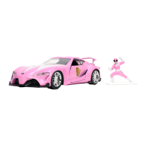 Power Rangers - Toyota FT-1 with Pink Ranger 1:32 Scale