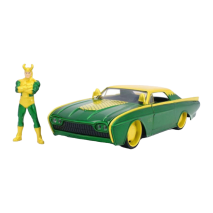 Marvel Comics - Loki & 1963 Ford Thunderbird 1:24 Scale