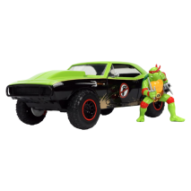Teenage Mutant Ninja Turtles (TV 1987) - 1967 Chevrolet Camaro with Raphael 1:24 Scale