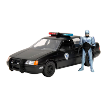 Robocop - 1986 Ford Taurus with Robocop 1:24 Scale Set