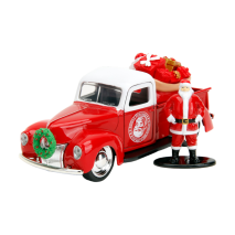 Holiday Rides - Santa & 1941 Ford Pickup Truck 1:32 Scale