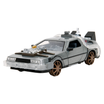 Back to the Future 3 - Delorean 1:24 Diecast Vehicle (with Lights)