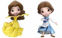 Beauty and the Beast (1991) - Belle 4" Metals Wave 03 Assortment