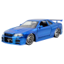 Fast and Furious - '02 Nissan Skyline GT-R R34 1:24 Scale Hollywood Ride