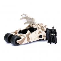 Batman - '08 TDK Batmobile Camo with Figure 1:24 Scale Hollywood Ride