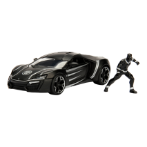 Avengers (comics) - Black Panther Lykan Hypersport 1:24 Scale Hollywood Rides Diecast Vehicle