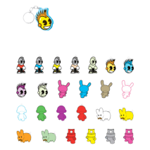 Kidrobot - Superflat Keychains 2" Blind Box