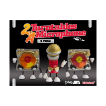 Kidrobot - 2 Turntables and a Microphone Mini 3 Pack