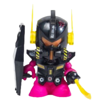 Kidrobot - Bot Mini Dam Gun 3" Black Edition