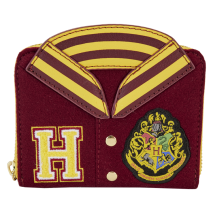 Harry Potter - Gryffindor Hogwarts Crest Varsity Jacket Zip Around Wallet