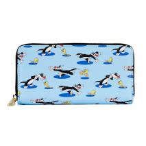 Looney Tunes - Tweety and Sylvester Zip Purse