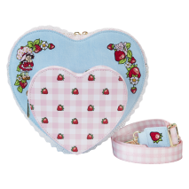 Strawberry Shortcake - Denim Heart Crossbody