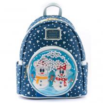 Mickey Mouse - Snowman Snow Globe Mini Backpack