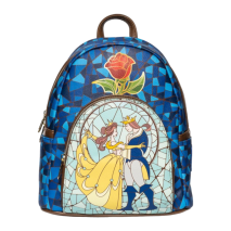Beauty and the Beast (1991) - Stain Glass US Exclusive Mini Backpack [RS]