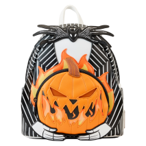 The Nightmare Before Christmas - Jack Pumpkin Glow Head Mini Backpack