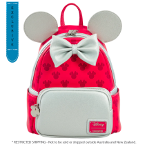 Disney - Minnie Mouse (Red & Silver) US Exclusive Mini Backpack [RS]