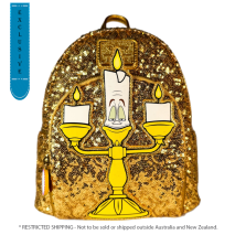 Beauty & the Beast (1991) - Lumiere Sequin US Exclusive Mini Backpack [RS]